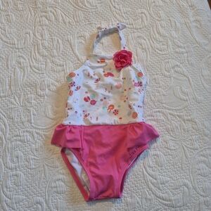 Janie and Jack girls size 18 - 24 months 1 piece swim suit, tags attached